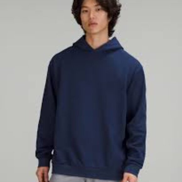 Lululemon French Terry Oversized Pullover Hoodie in Night Sea XL - Picture 1 of 15